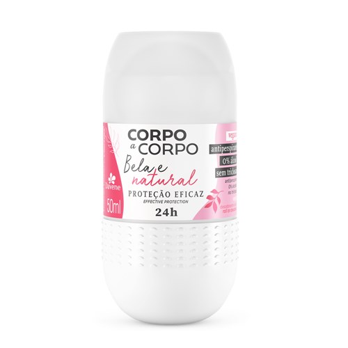 Desodorante Antiperspirante Corpo A Corpo Davene Roll Bela E Natural 50ml