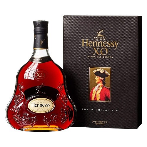 Conhaque Francês Hennessy X.O Com Cartucho 700ml
