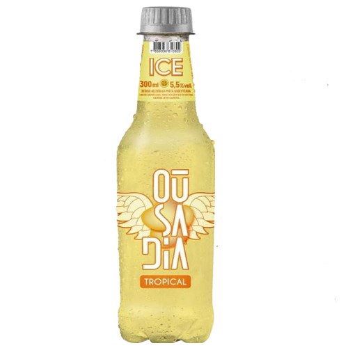 Vodka Nacional Ousadia Ice Tropical Pet 300ml