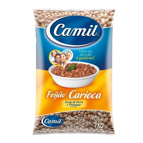 Feijão Camil Carioca Tipo1  1kg