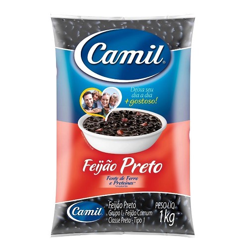 Feijão Camil Preto Tipo1 1kg