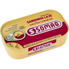 Sardinha Laje Somag Com Oleo 125g
