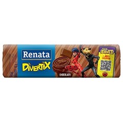 Biscoito Recheado Renata Divertix Chocolate 112g