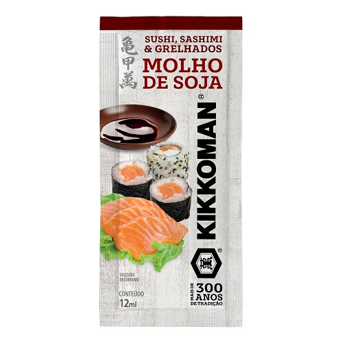 Sache Molho Sushi Sashimi Kikkoman 12 Ml                            