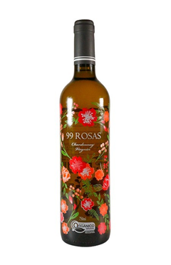 Vinho Espanhol Branco 99 Rosas Viognier/Chardonnay Ed. Especial 750ml
