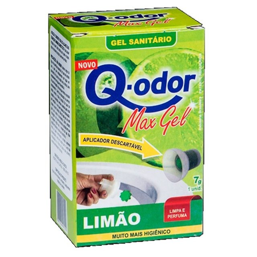 Gel Sanitário Q-Odor Limão 7g