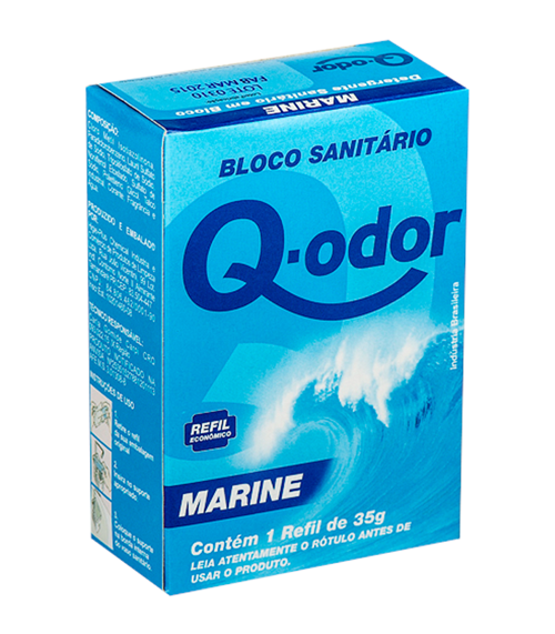 Bastão Sanitário Refil Q-Odor Marine