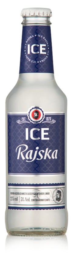 Vodka Nacional Rajska Ice Vidro 275ml