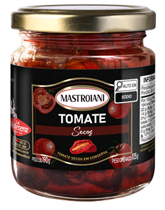 Tomate Seco Mastroiani Pote 105g.