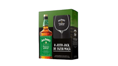 Whisky Americano Jack Daniels Apple C/Copo 1l