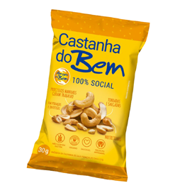 Castanha Do Bem Torrada E Salgada 30g