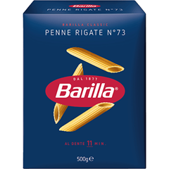 Macarrão Italiano Barilla Penne Rigate N73 500g