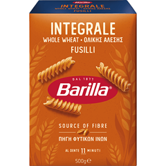 Macarrão Italiano Barilla Fusilli Integral 500g