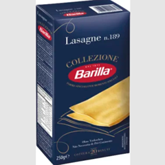 Macarrão Italiano Barilla Lasagne 250g