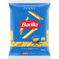 Macarrão Nacional Barilla Penne 500g