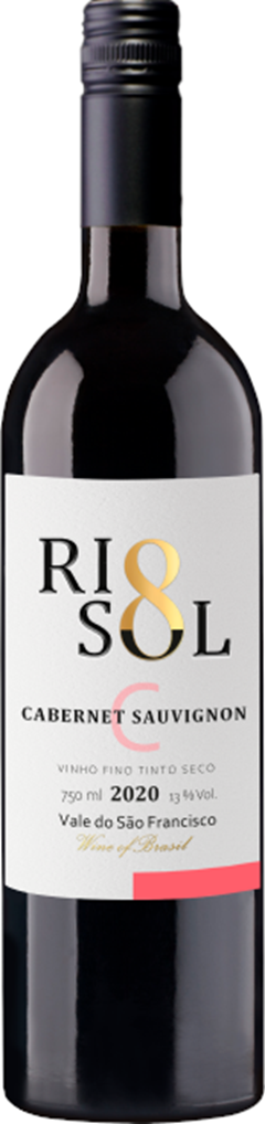 Vinho Tinto Nacional Rio Sol Cabernet Sauvignon Seco 750ml