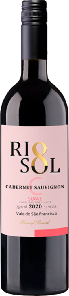 Vinho Tinto Nacional Rio Sol Cabernet Sauvignon Suave 750ml