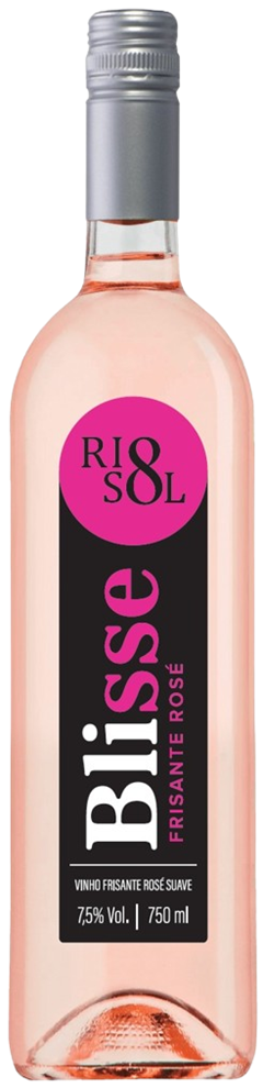 Vinho Nacional Frisante Rio Sol Blisse Rosé Suave 750ml