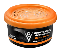 Odorizante V8 Gel Carro Novo 60g