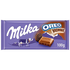 Chocolate Suiço Milka Oreo Brownie 100g