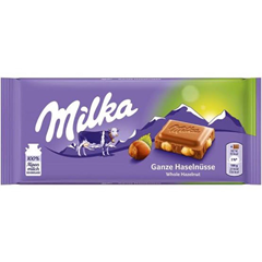 Chocolate Milka Hazelnut Avelã Inteira 100g