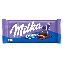 Chocolate Suiço Milka Oreo Sandwich 92g