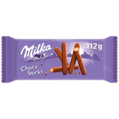 Biscoito Milka Lila Stick 112g