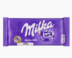 Chocolate Milka Alpine Milk 100g