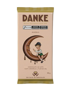 Chocolate Danke Caramelo E Flor De Sal 90g