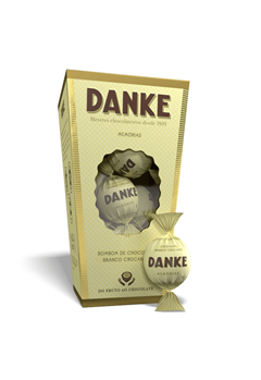 Bombom Danke Chocolate Branco 72g