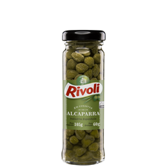 Alcaparras Em Conserva Rivoli Vidro 60g