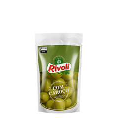 Azeitona Verde Rivoli Com Caroço Doy Pack 100g