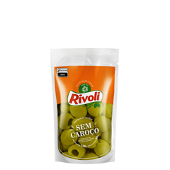 Azeitona Verde Rivoli Sem Caroço Doy Pack 80g