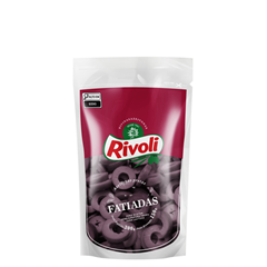 Azeitonas Pretas Fatiadas Rivoli Doy Pack 150g