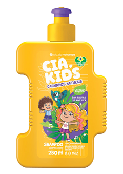 Shampoo Cachinhos Naturais Cia Naturaza Kids 250ml