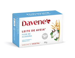 Sabonete Davene Leite De Aveia Flor De Algodão 90g