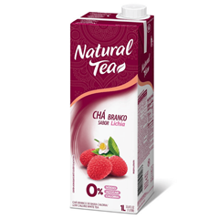 Cha Natural Tea Branco Com Lichia 1 Litro