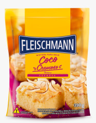 Mistura Para Bolo Fleischmann Coco Cremoso 390g